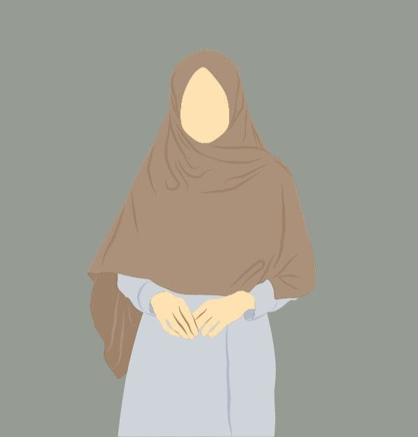 hijabi cartoon icon